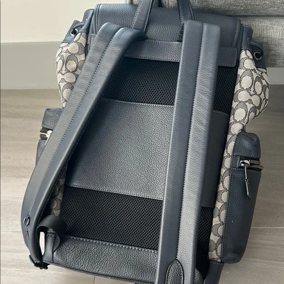 Coach Gray and Black Backpack - Picture 4 of 4